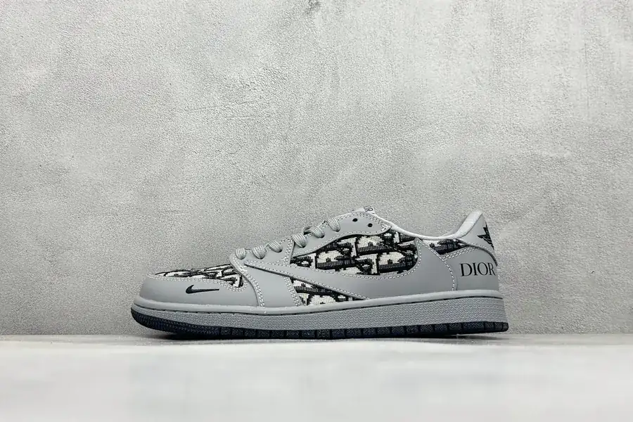 Travis Scott x FENT Design x Air 1 Low OG SP 1 Cultural Casual Sneakers