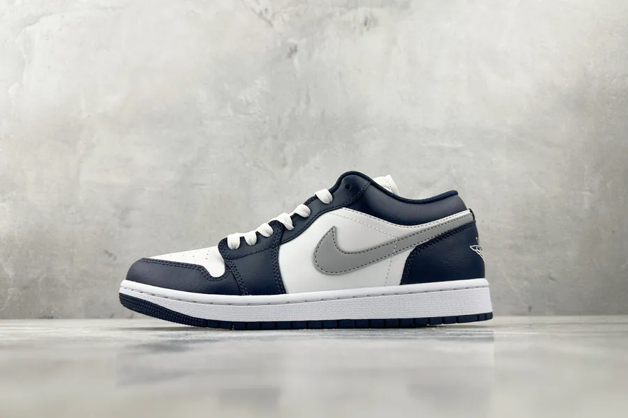Jordan Air Jordan 1 Low in White and Blue