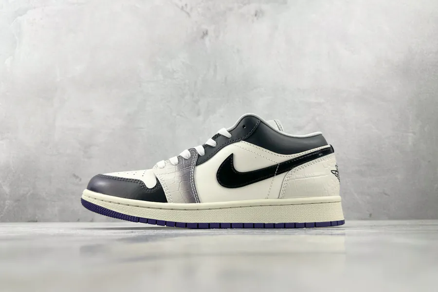 Jordan Air Jordan 1 Low SE Black Purple