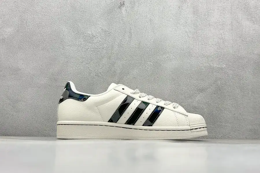 AD Originals Superstar x BAPE White Black Sneaker