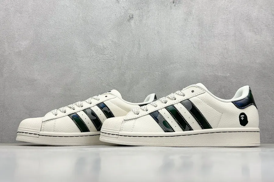 AD Originals Superstar x BAPE White Black Sneaker