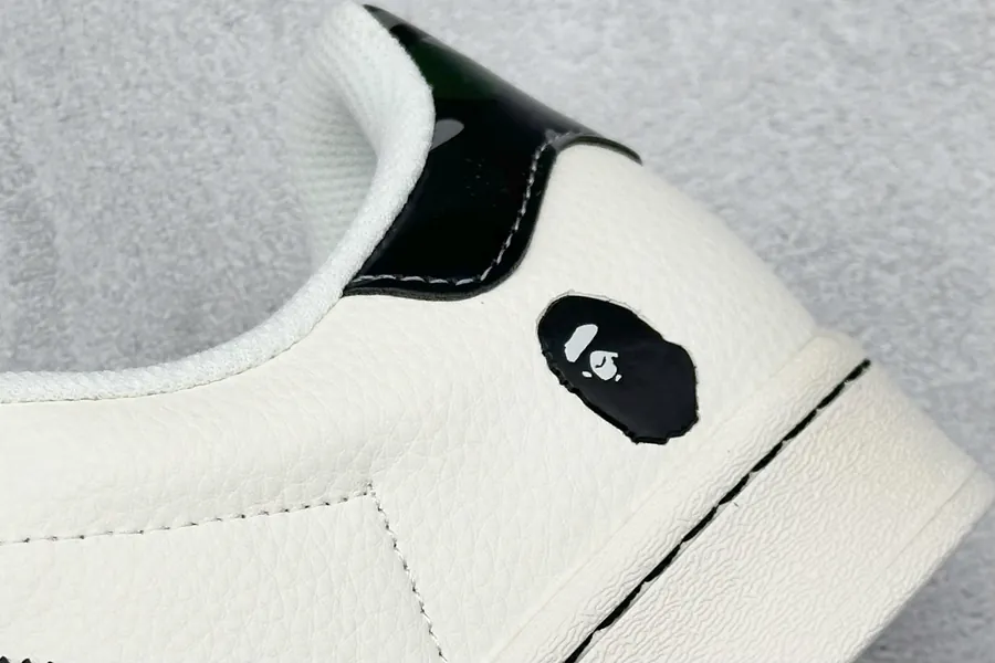 AD Originals Superstar x BAPE White Black Sneaker