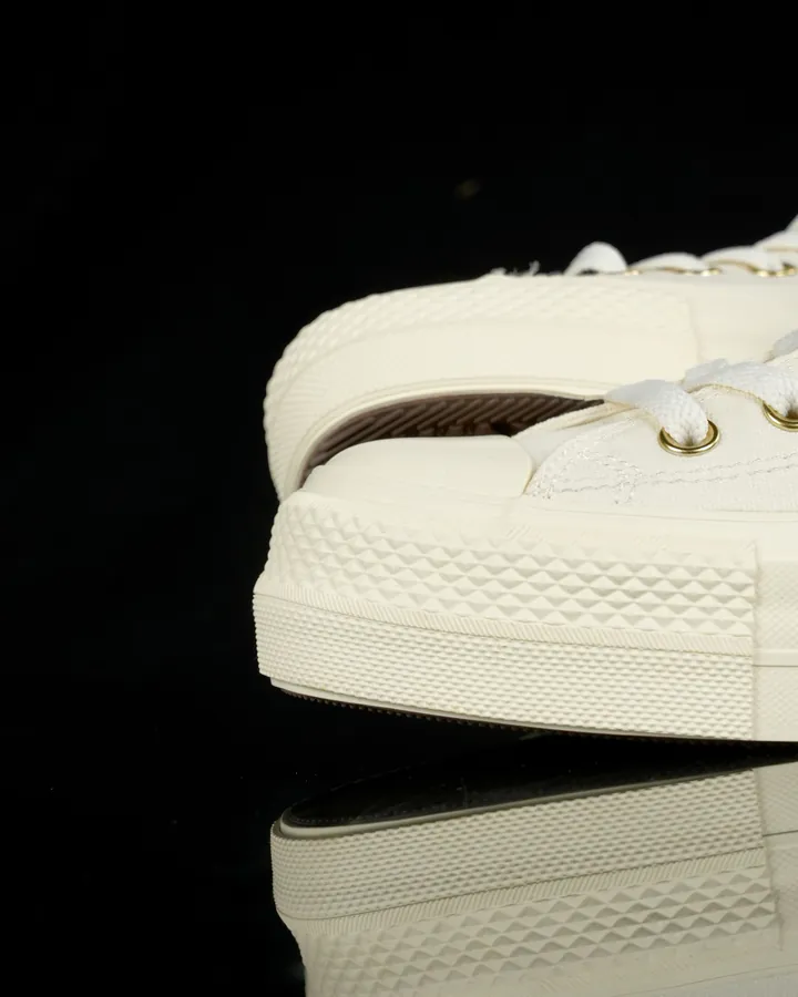 Converse All Star Classic High Top Sneaker with Gold Logo