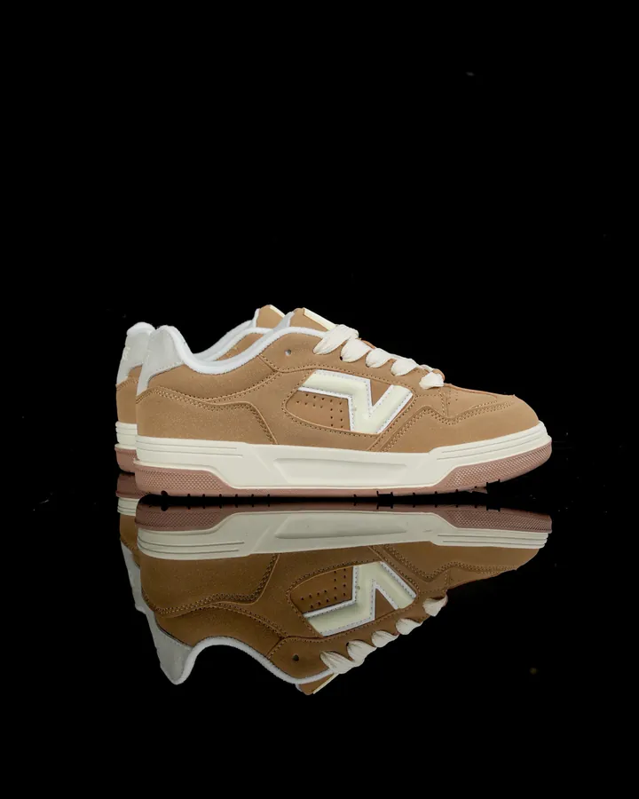 VAN Upland Brown Vintage Style Sneaker