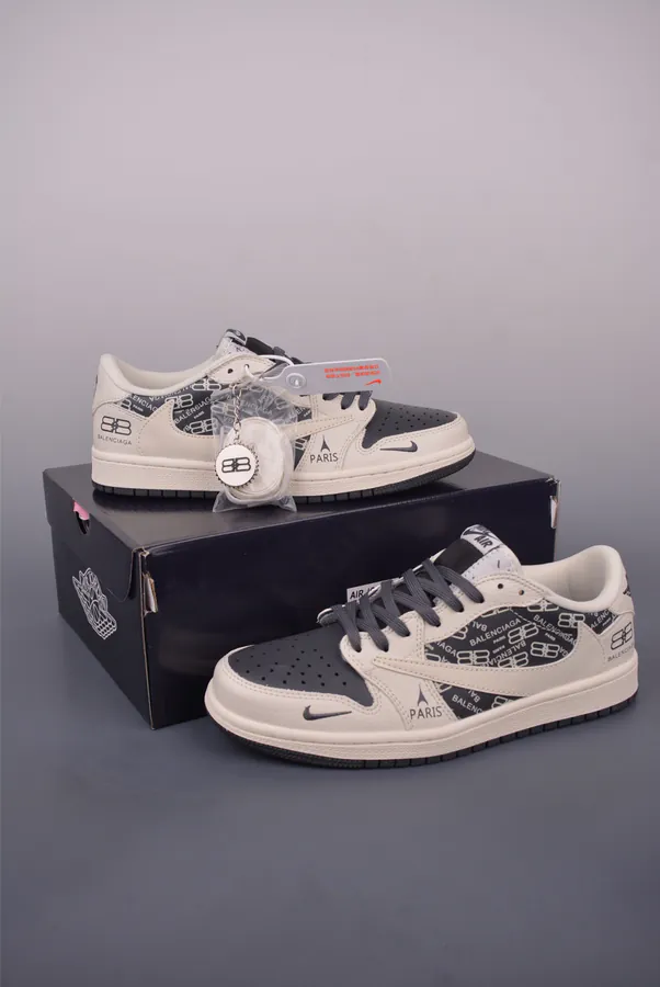 Fraent x Travis Scott x Air 1 Low OG Version Low Top Sneaker