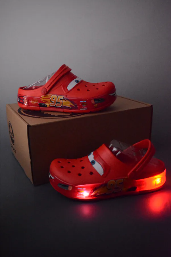 Crocs 卡骆驰 Car Cartoon Sandals with LED Light