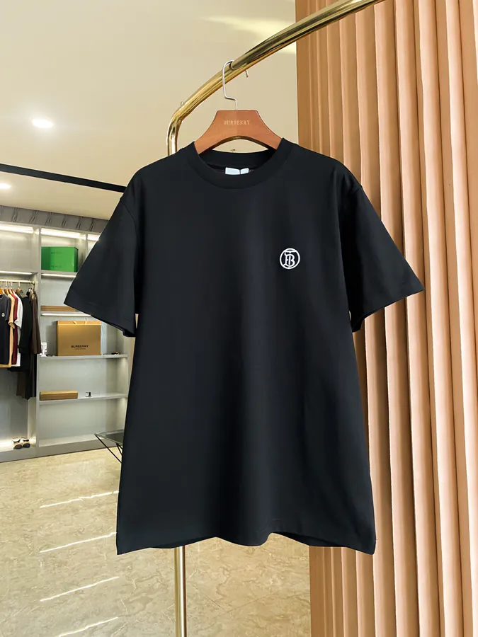 Barbour Exclusive Round Logo Embroidered Cotton Short Sleeve Shirt