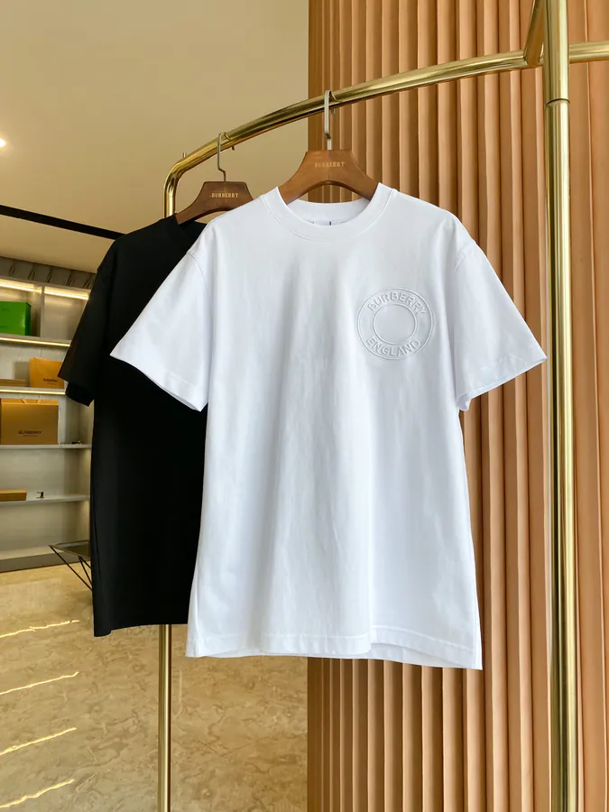 BBR Barbour Classic T Shirt with Round Logo Embroidery