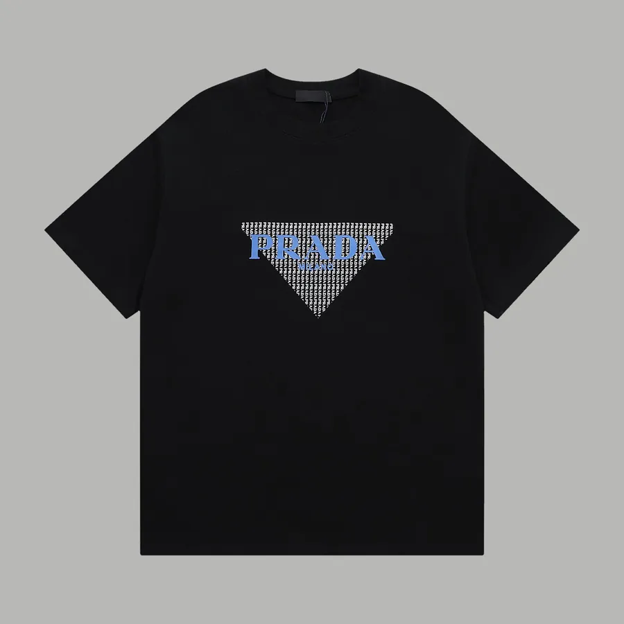 PRADA Triangle立体胶印工艺Short Sleeve