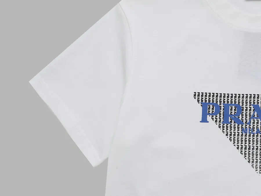 Prada Triangle立体胶印工艺Short Sleeve