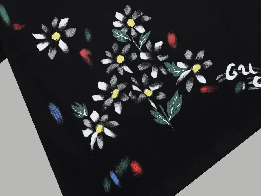Gucci Doodle Flower Short Sleeve