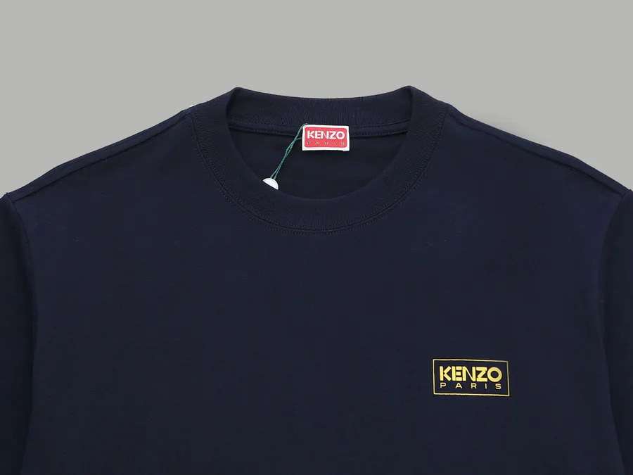 KENZO Embroidered Floral Short Sleeve