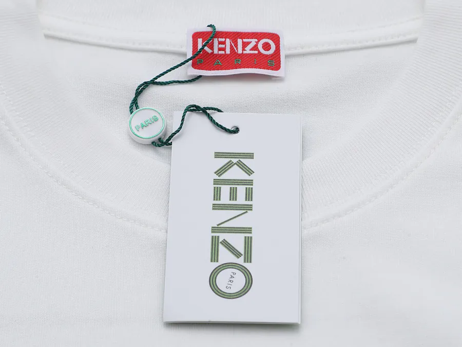 KENZO Embroidered Flower Short Sleeve