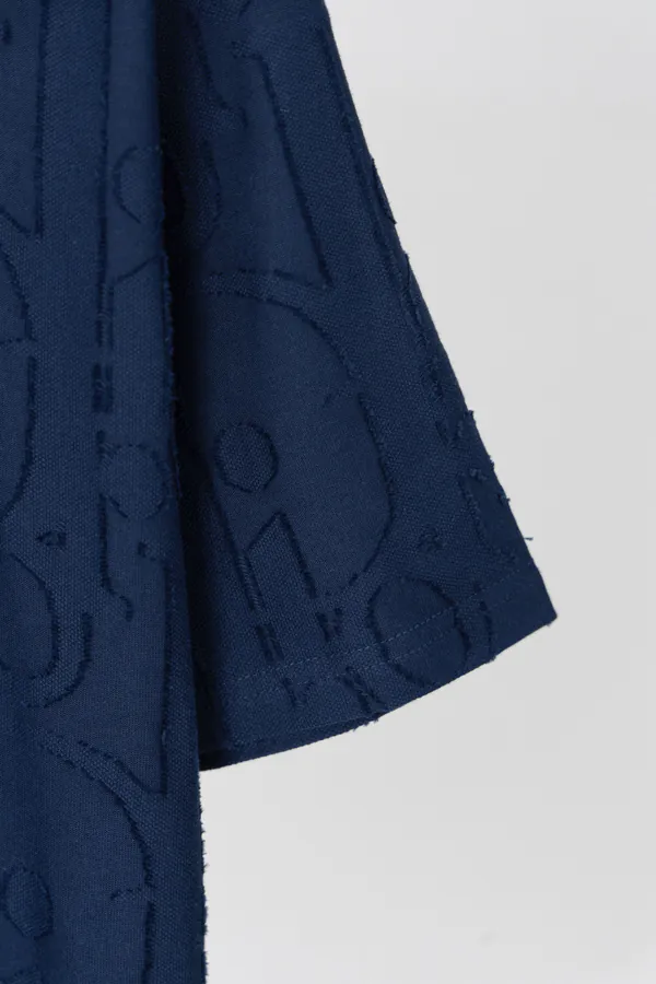 DIOR 25SS Float Embossed Short Sleeve T Shirt