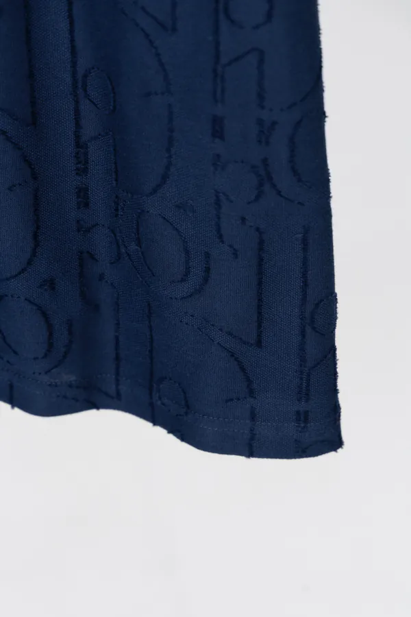 DIOR 25SS Float Embossed Short Sleeve T Shirt