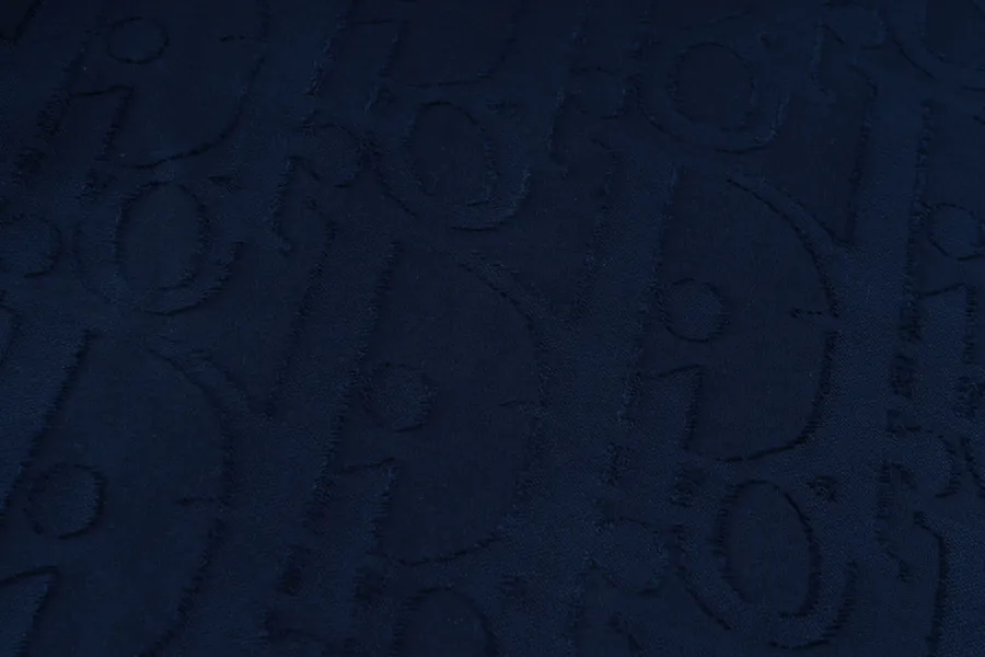 DIOR 25SS Embossed Pattern T Shirt