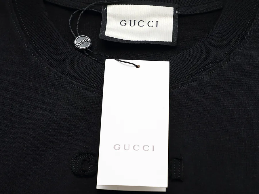 GUCCI Celestia Exclusive Logo Embroidery Short Sleeve