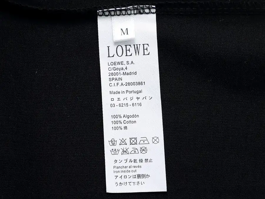 LOEWE Collage Embroidery Short Sleeve