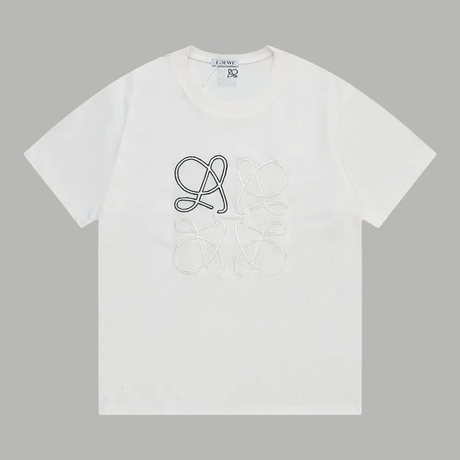 LOEWE Collage Embroidery Short Sleeve