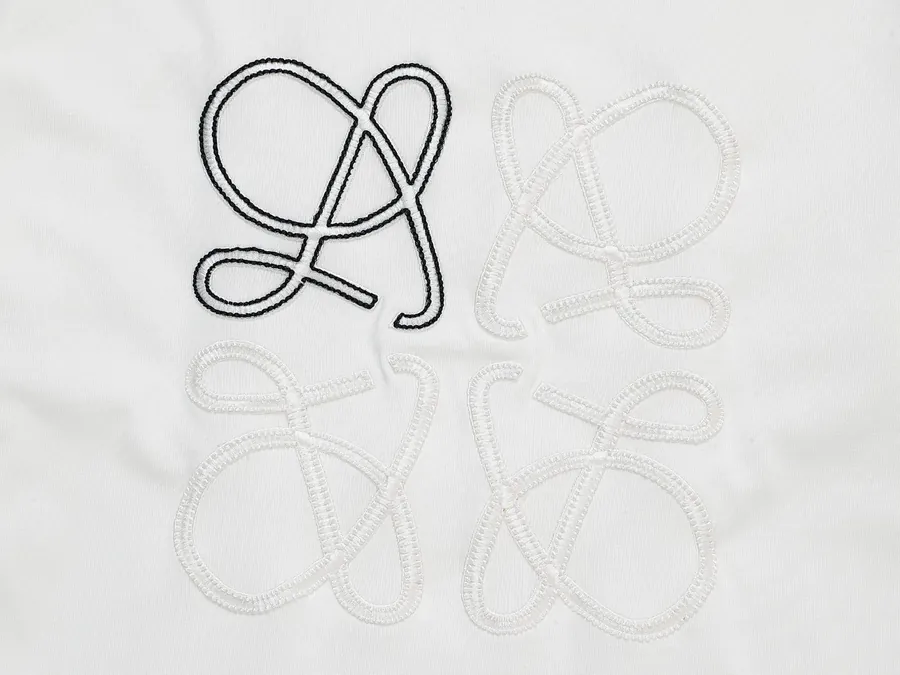 LOEWE Collage Embroidery Short Sleeve