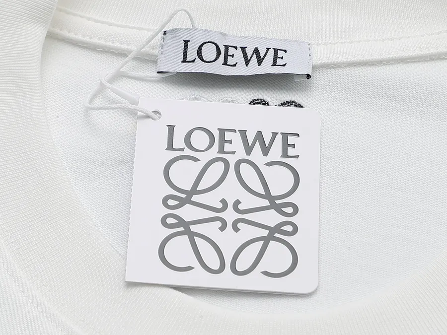 LOEWE Collage Embroidery Short Sleeve
