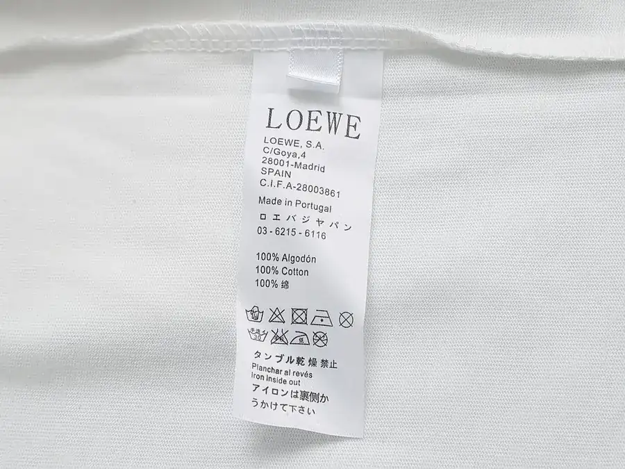 LOEWE Collage Embroidery Short Sleeve