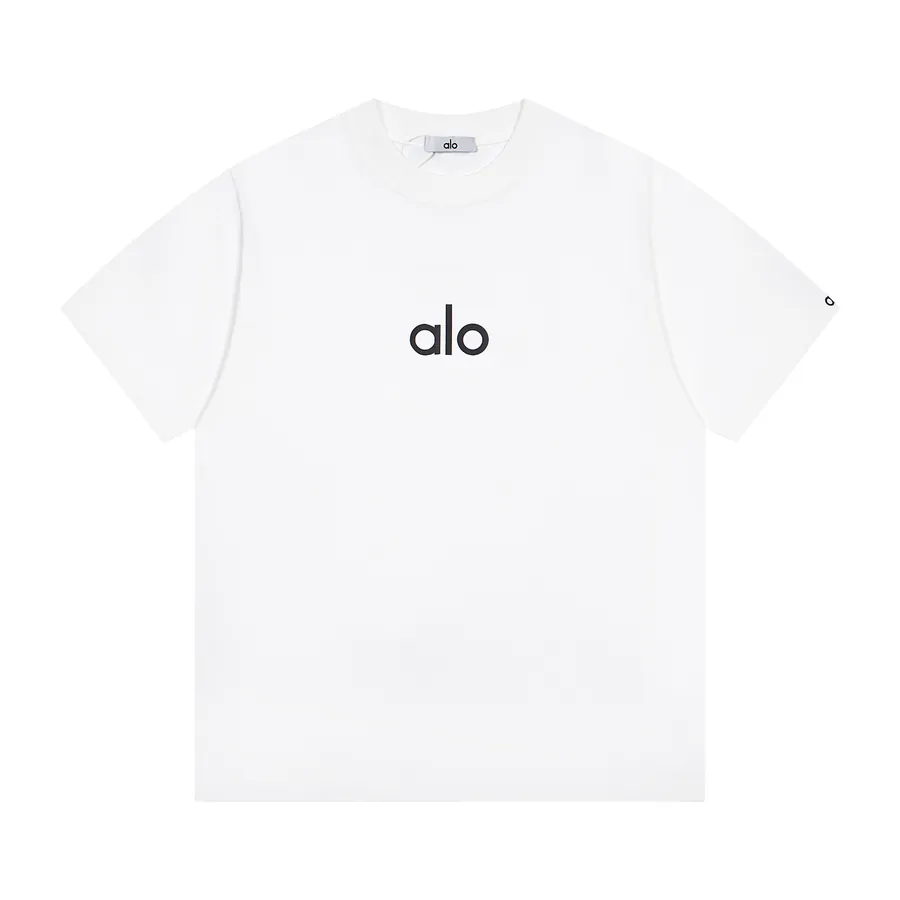 ALO Classic Letter Logo Oversize T Shirt