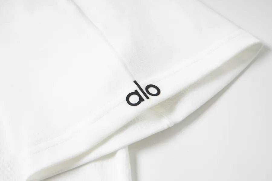 ALO Classic Letter Logo Oversize T Shirt