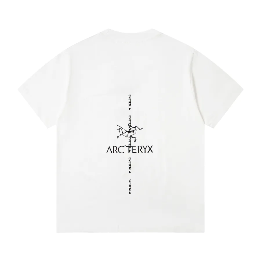 Arcteryx始祖鸟新款胸前Logo印花休闲圆领短袖T恤