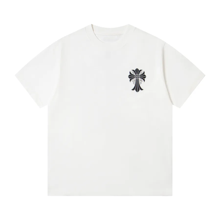 Come Hearts Classic Cross Print Oversize T Shirt
