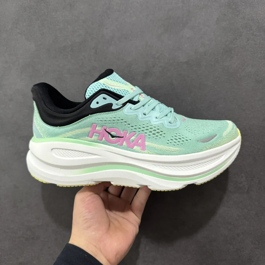 HOKA One One BONDI 9 Low Top Lightweight Running Shoes