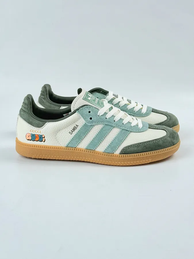 Adidas originals Samba OG x GUCCI White Green