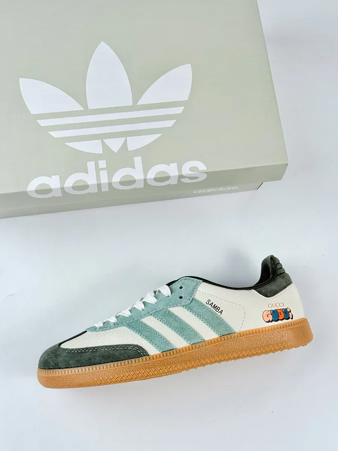 Adidas originals Samba OG x GUCCI White Green