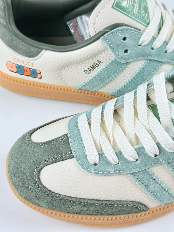Adidas originals Samba OG x GUCCI White Green