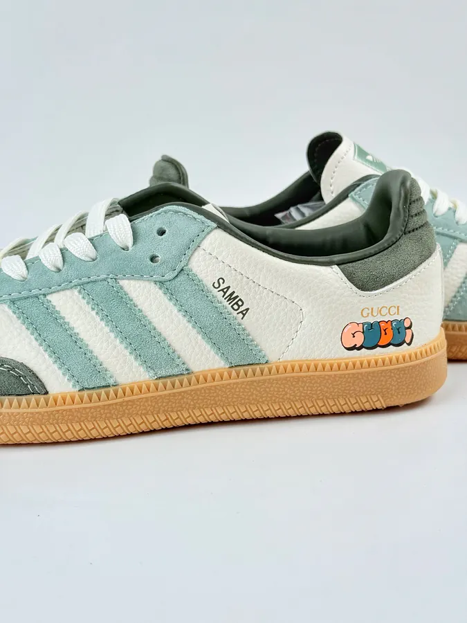 Adidas originals Samba OG x GUCCI White Green