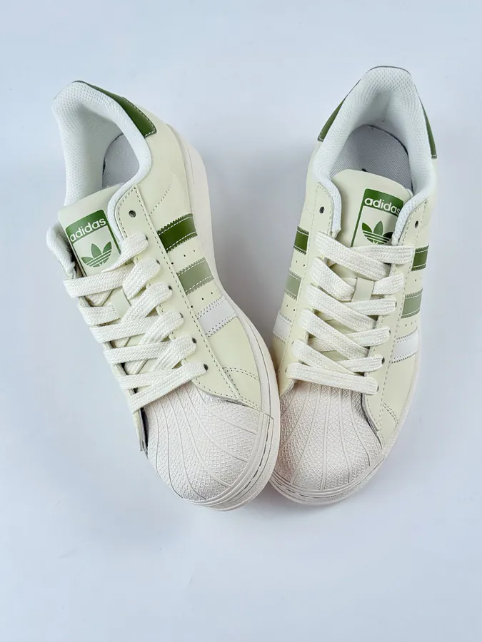 AD Originals Superstar x BAPE White Green Sneaker