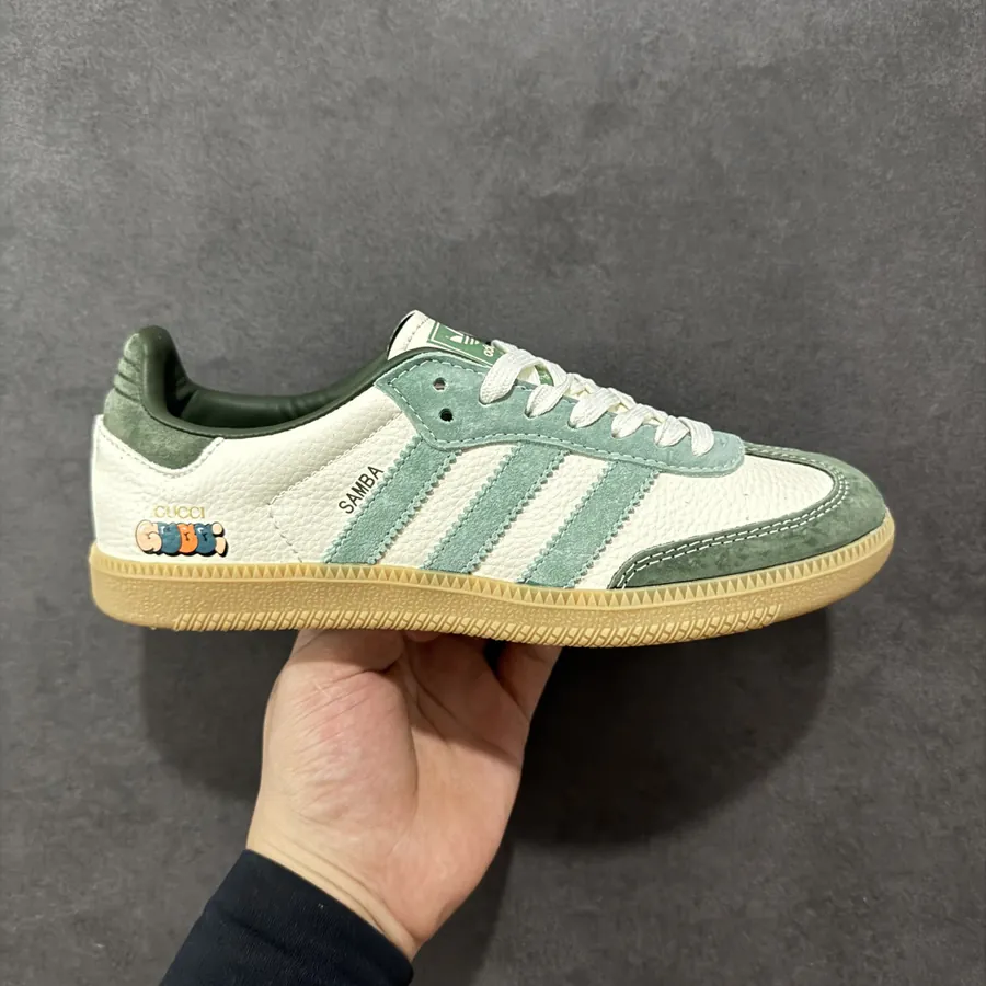 Adidas Originals Samba OG x GUCCI White Green