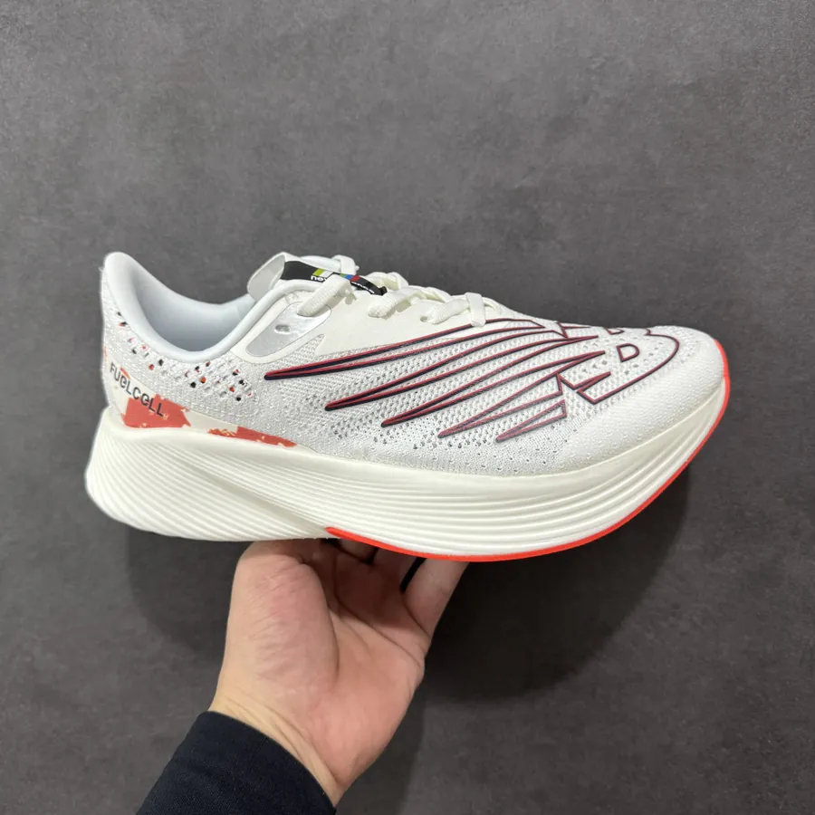 Stone Island x NBFuelCell RC Elite V2 Angora Mars Red Running Shoes