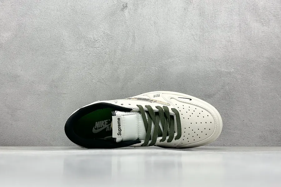 Travis Scott x Fraent Design x Air 1 Low OG SP 1 Camouflage Hook Cultural Sneaker