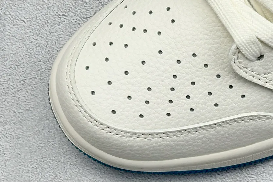 Travis Scott x Fraent Design x Air 1 Low OG SP 1 Blue Hook Blue Sole Low Top Cultural Casual Sneaker