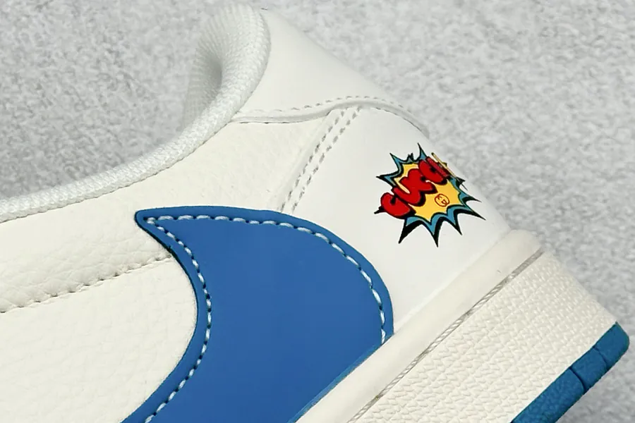 Travis Scott x Fraent Design x Air 1 Low OG SP 1 Blue Hook Blue Sole Low Top Cultural Casual Sneaker