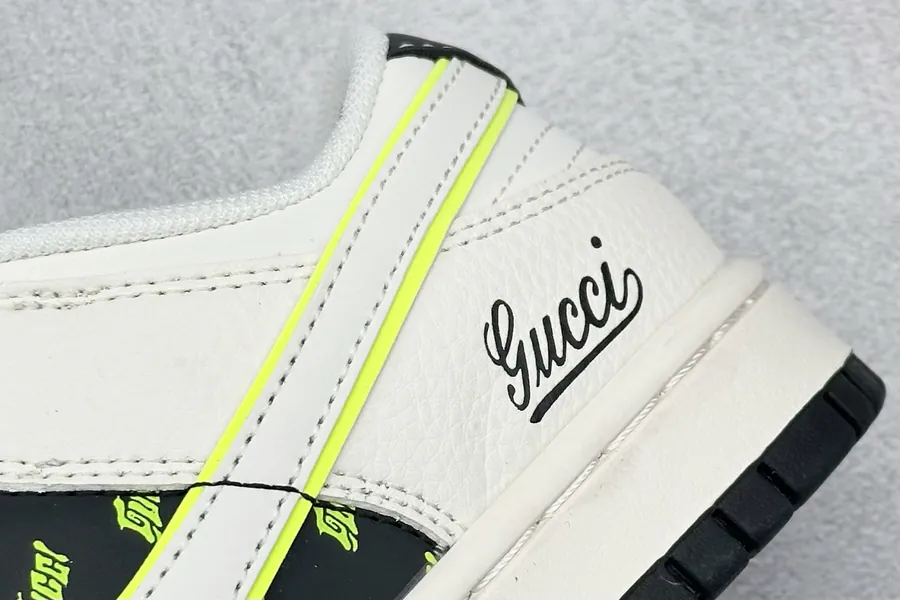 Nike SB Dunk Low x GUCCI White Green