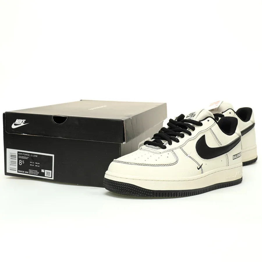 X Air Force 1 07 Low Classic Low Sneaker with Creative Custom Collaboration Color