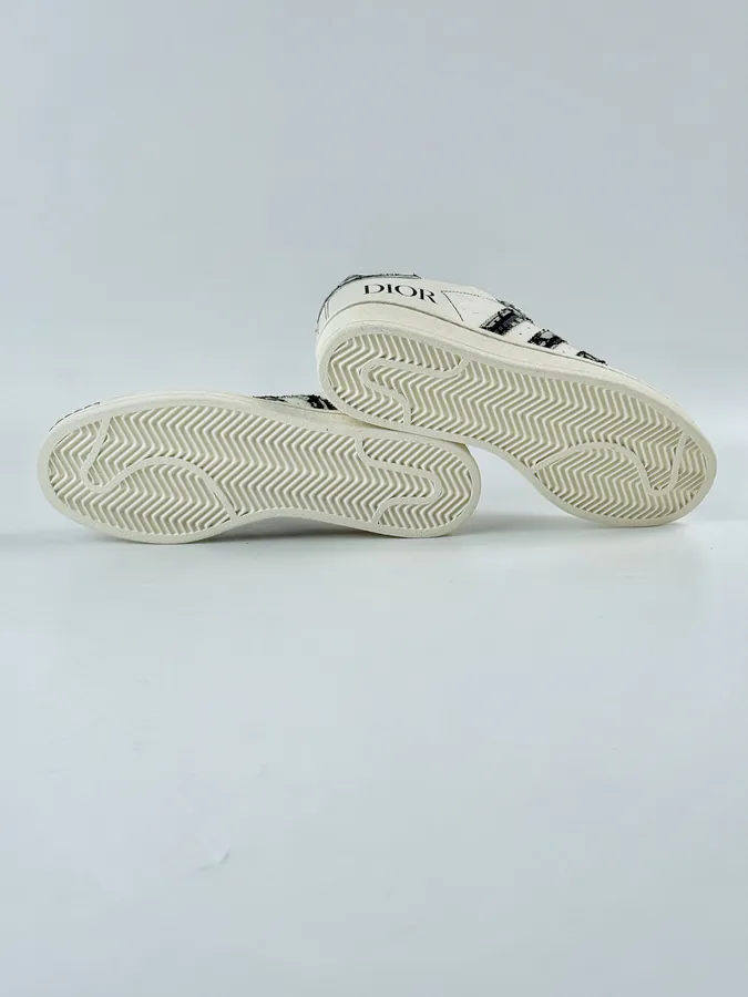 AD Originals Superstar x DIOR White Black Starry