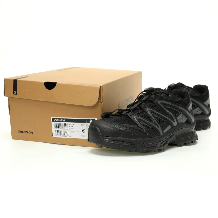 Salomon XT Quest ADV Black 'Warrior' Running Shoes