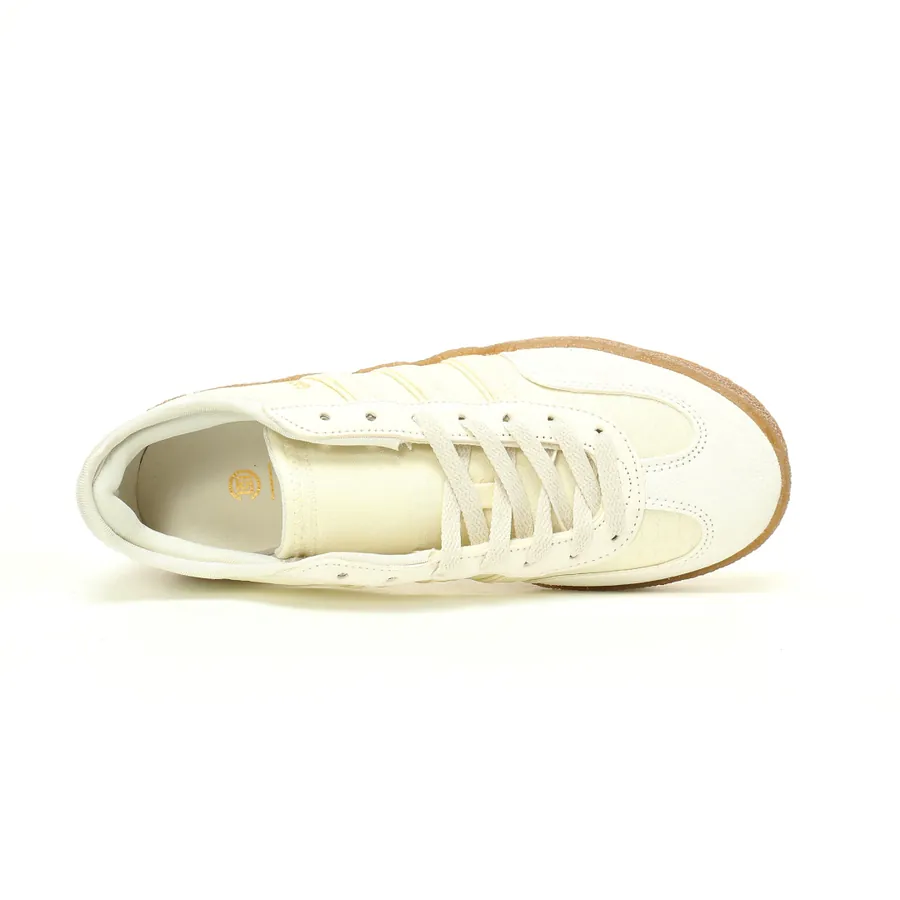 CLOT x Adidas Originals Gazelle Low Cream White