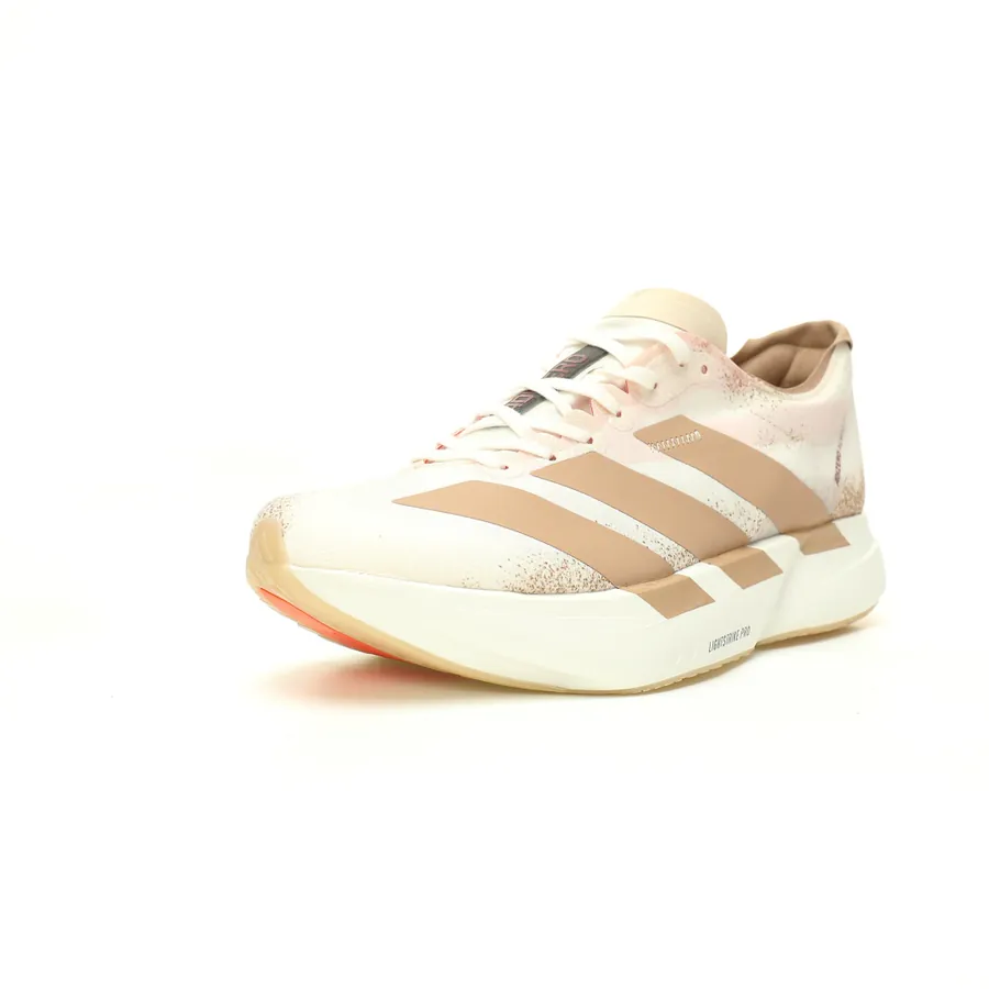 Adizero Adios Pro 4 Warm Sandstone Lightweight Racing Sneaker