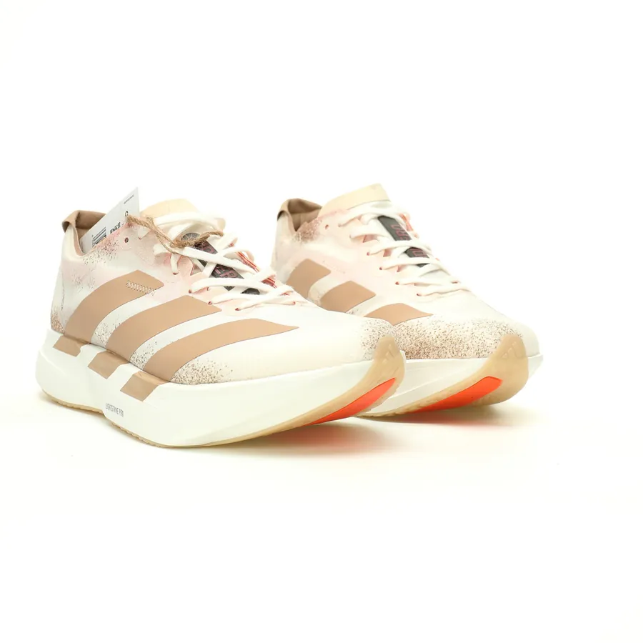 Adizero Adios Pro 4 Warm Sandstone Lightweight Racing Sneaker