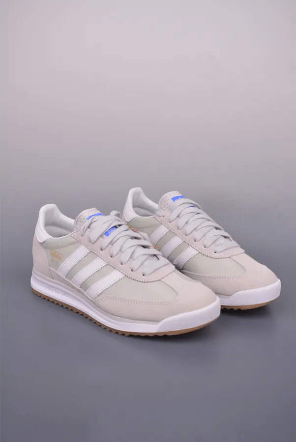 Adidas Originals SL 72RS Retro Running Shoes with Faux Suede and Nylon Upper