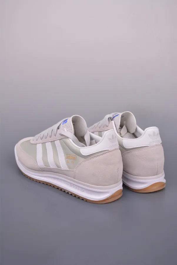Adidas Originals SL 72RS Retro Running Shoes with Faux Suede and Nylon Upper